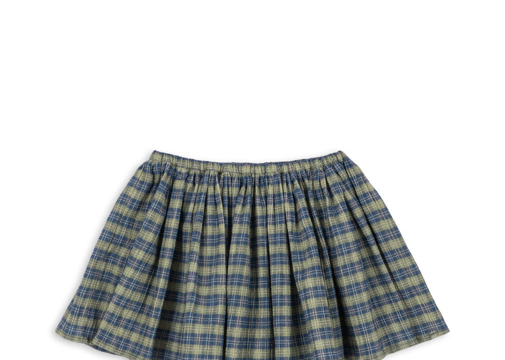 Konges Sløjd A/S Nederdel - Vævede laurel blue check