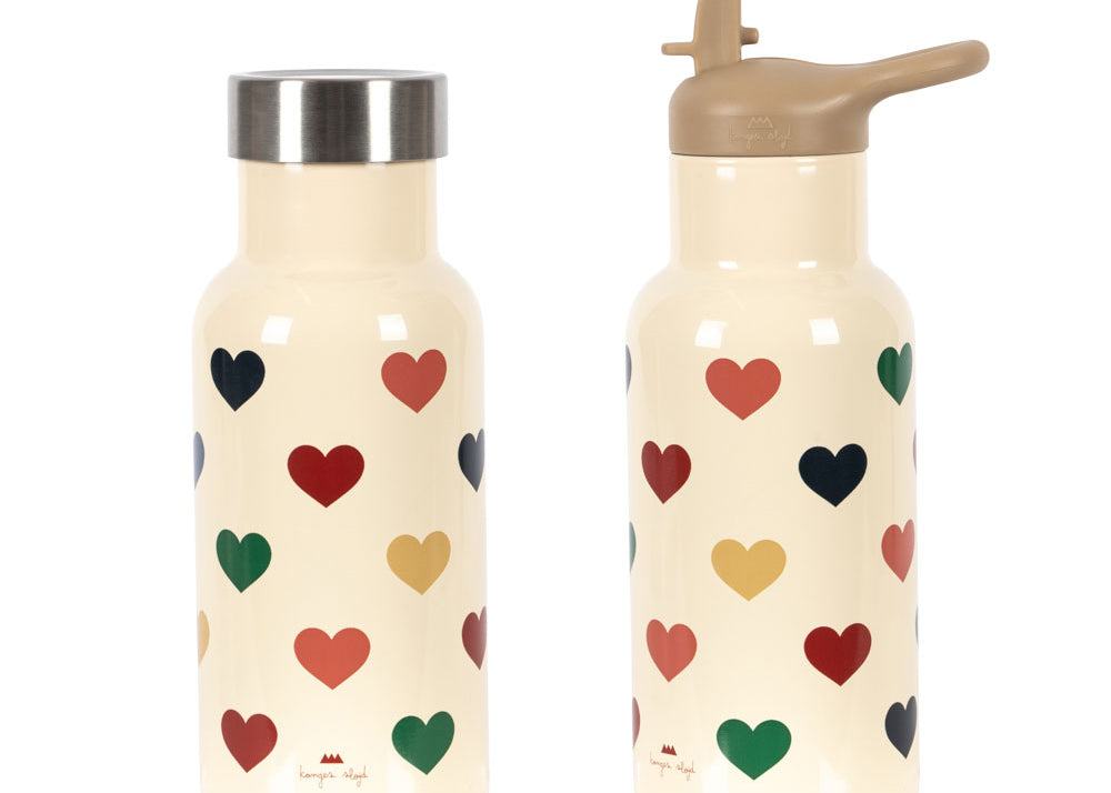 Konges Sløjd A/S Drikkedunke og flasker bon coeur coloré