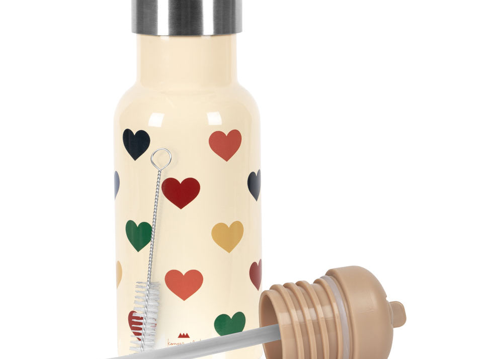 Konges Sløjd A/S Drikkedunke og flasker bon coeur coloré