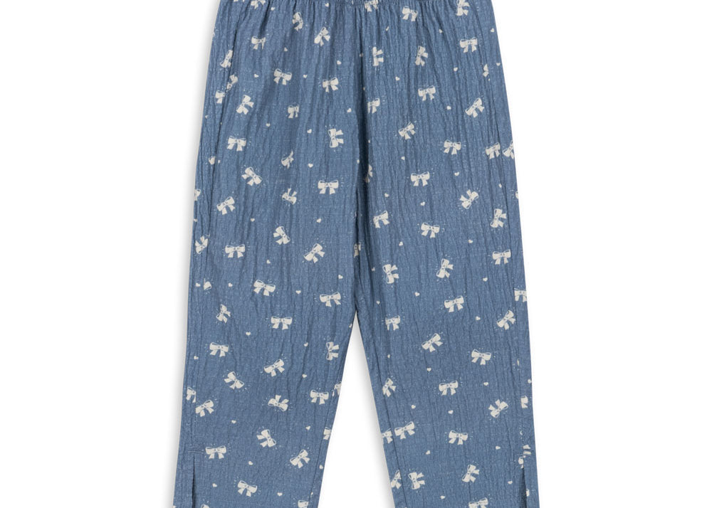 Konges Sløjd A/S Bukser - Vævet boucle blue