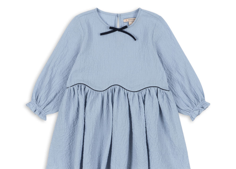 Konges Sløjd A/S WOVEN DRESSES blue fog