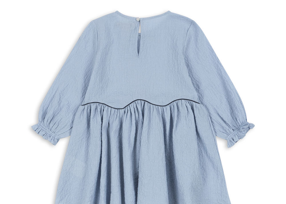 Konges Sløjd A/S WOVEN DRESSES blue fog