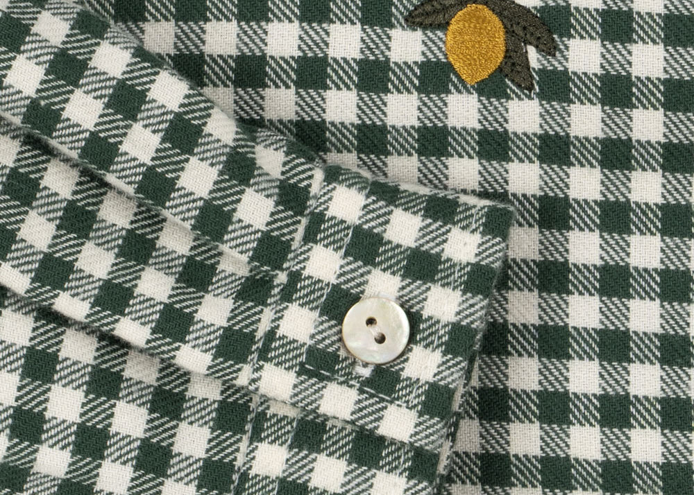 Konges Sløjd A/S Bluser - Vævet green check