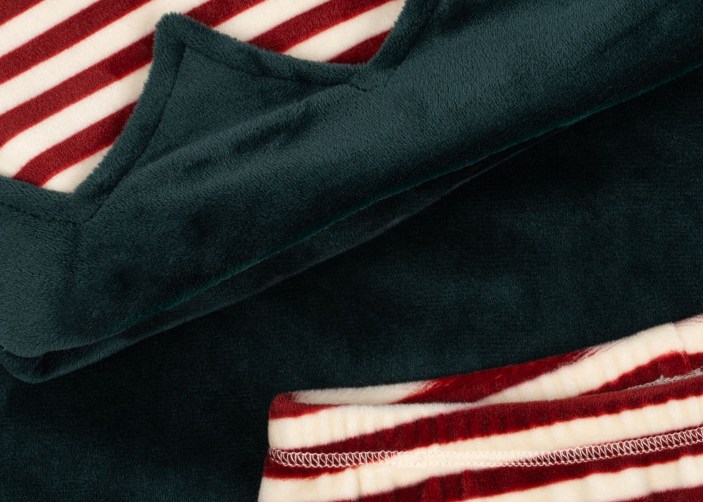 Konges Sløjd A/S Kostumer greener pastures/red dahlia stripe