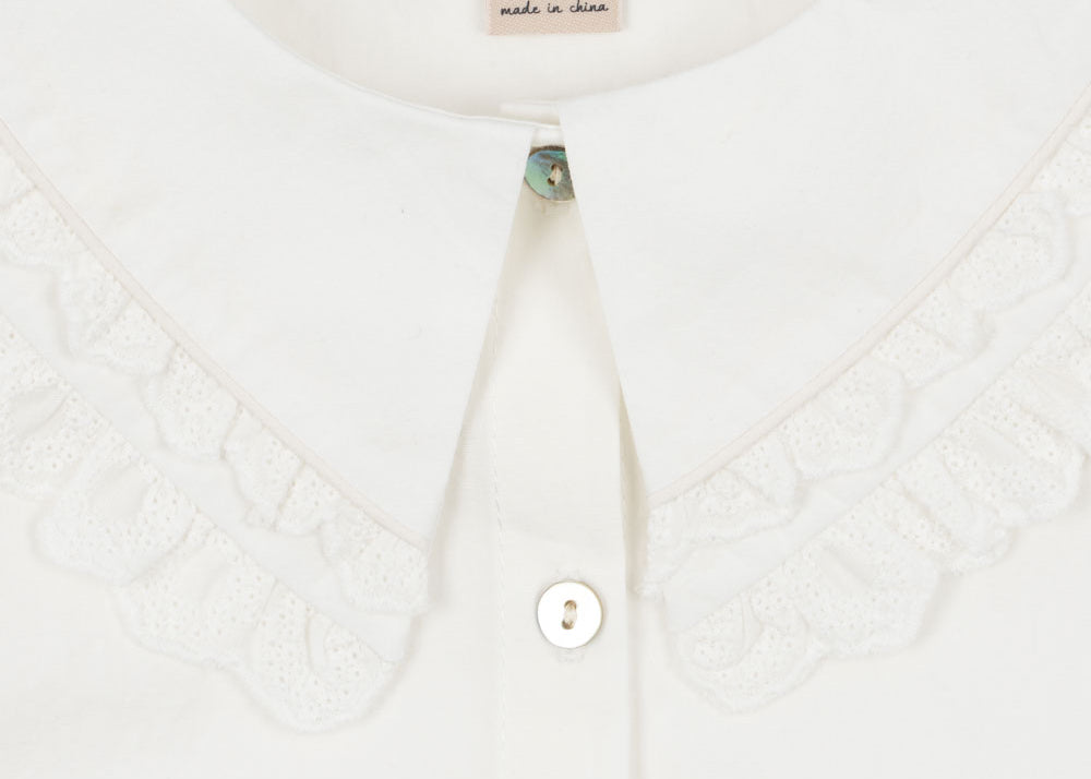 Konges Sløjd A/S Bluser - Vævet optic white