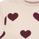 Konges Sløjd A/S Kjoler - Jersey coeur winetasting