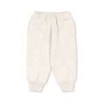 Konges Sløjd A/S Bukser - Jersey off white melange