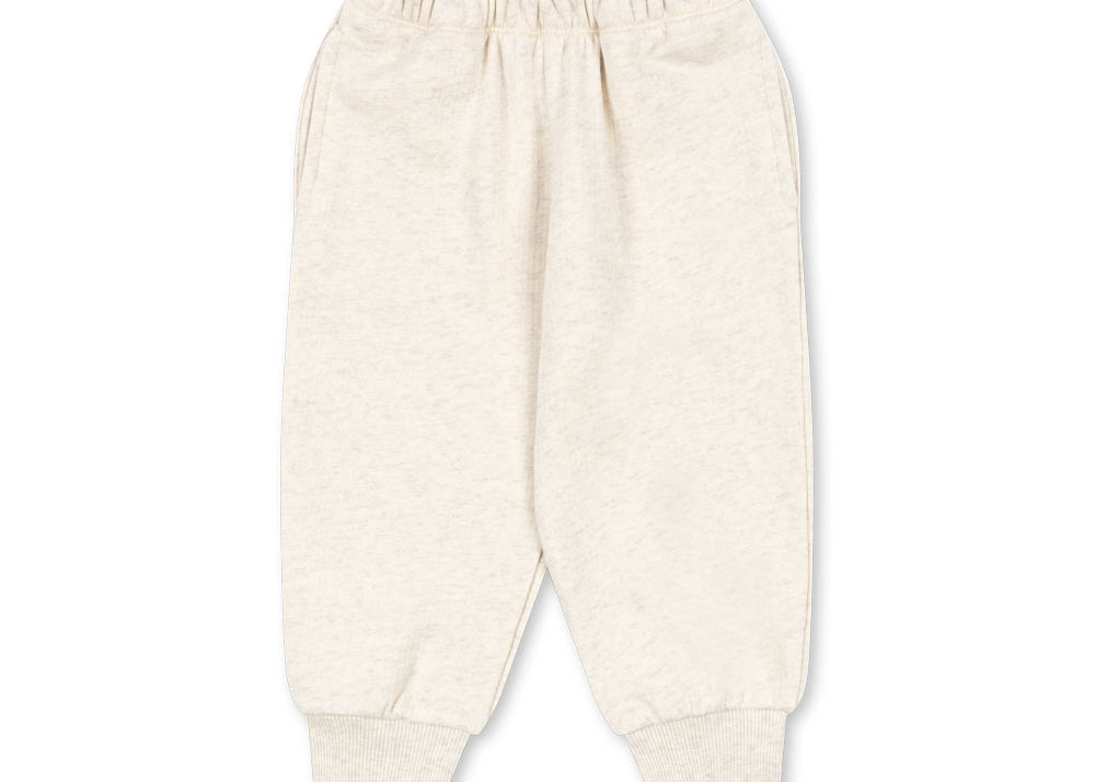 Konges Sløjd A/S Bukser - Jersey off white melange