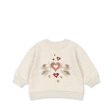 Konges Sløjd A/S Bluser - Jersey off white melange