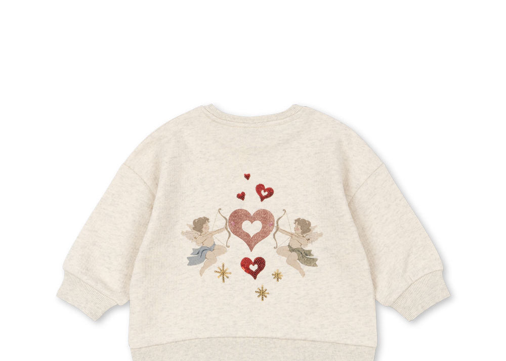 Konges Sløjd A/S Bluser - Jersey off white melange