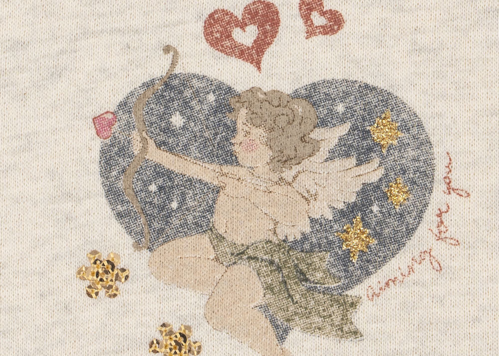 Konges Sløjd A/S Bluser - Jersey off white melange