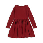 Konges Sløjd A/S Kjoler - Jersey red dahlia