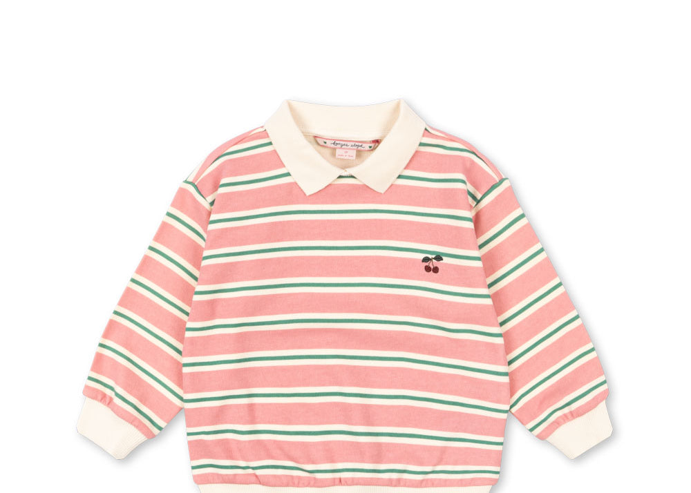 Konges Sløjd A/S Bluser - Jersey blush bound stripe