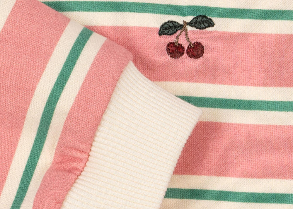 Konges Sløjd A/S Bluser - Jersey blush bound stripe