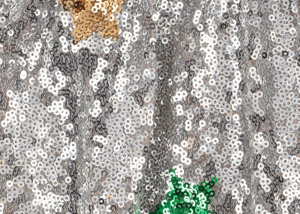 Konges Sløjd A/S WOVEN DRESSES star sequin silver