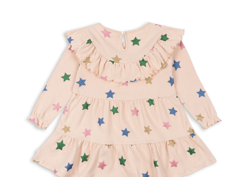 Konges Sløjd A/S Kjoler - Jersey star glitter