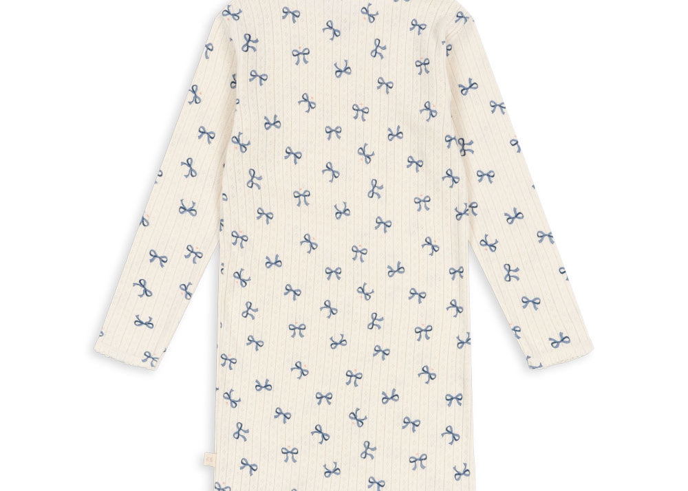 Konges Sløjd A/S Kjoler - Jersey bow bleu