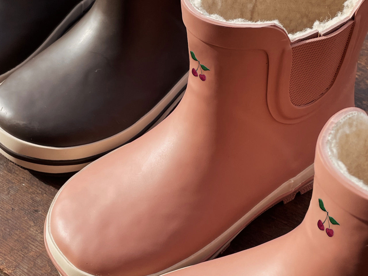Konges Sløjd A/S RUBBER BOOTS chocolate brown