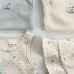 Konges Sløjd A/S BODYSTOCKINGS buttercream/pearl blue