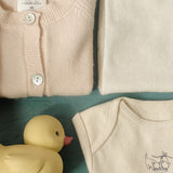 Konges Sløjd A/S BODYSTOCKINGS buttercream/pearl blue