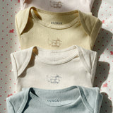 Konges Sløjd A/S BODYSTOCKINGS buttercream/pearl blue