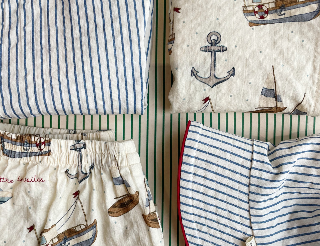 Konges Sløjd A/S WOVEN SHORTS & BLOOMERS sail away