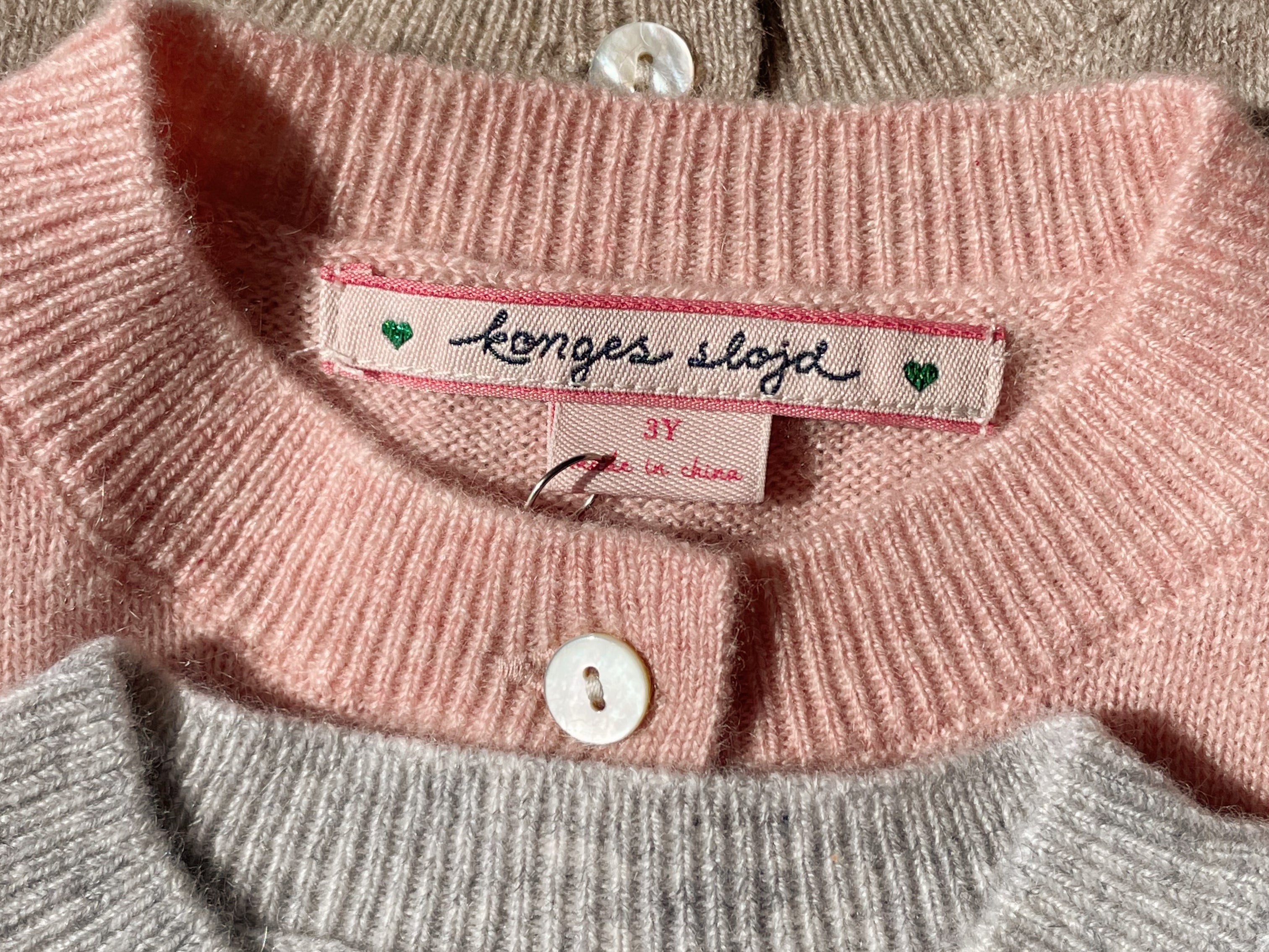 Konges Sløjd A/S Sæt light grey melange