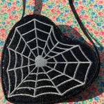 Konges Sløjd A/S Tasker og punge black spider web
