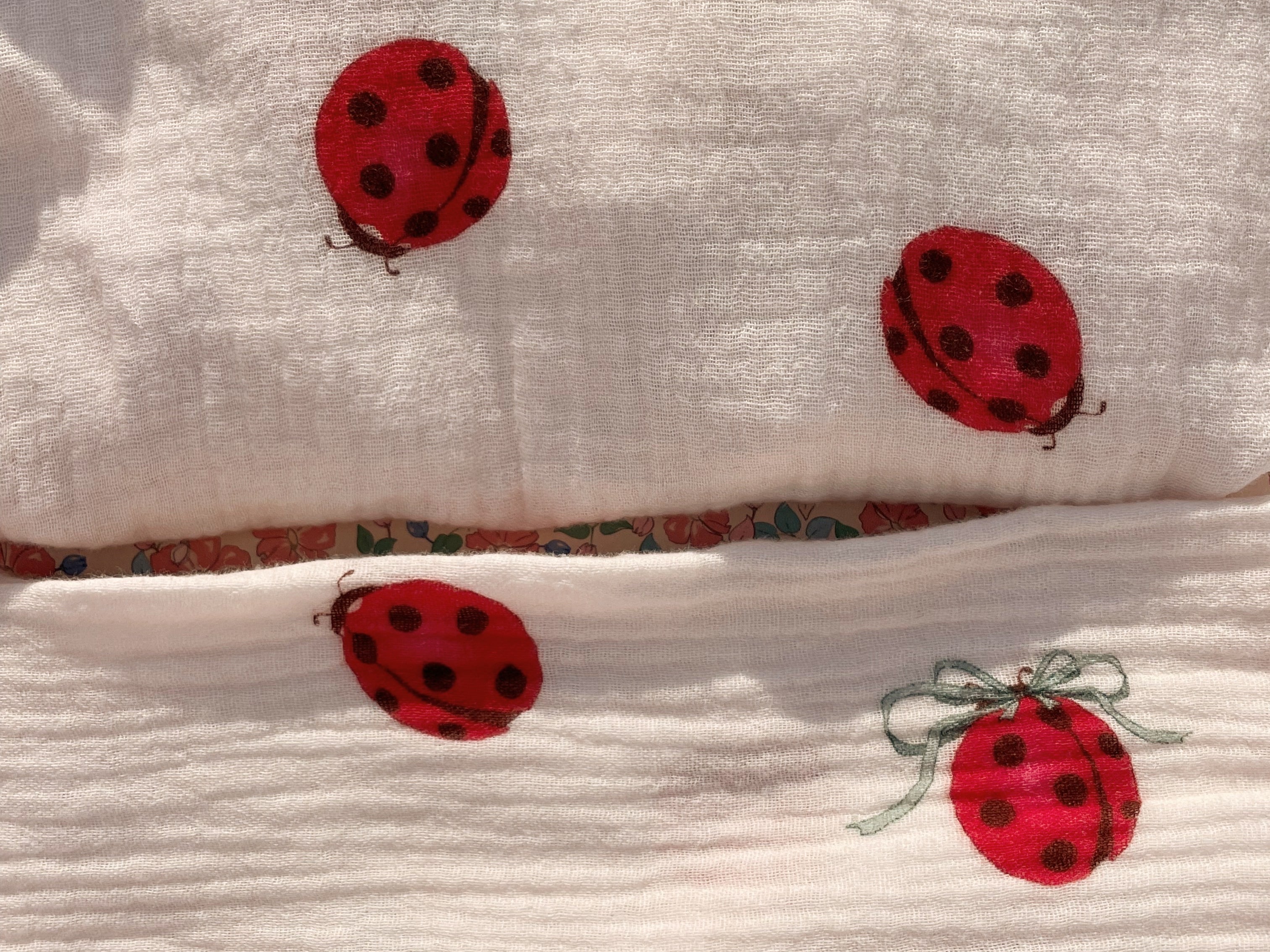 Konges Sløjd A/S Bukser - Vævet ladybug bow