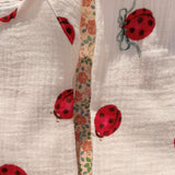 Konges Sløjd A/S Bukser - Vævet ladybug bow