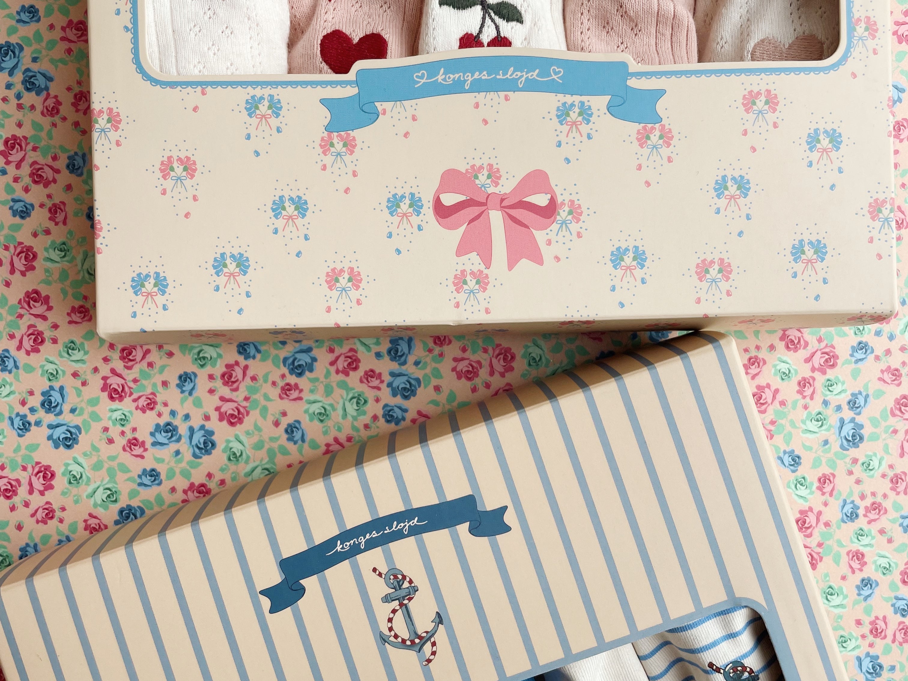 Konges Sløjd A/S Undertøj stripe provence mix