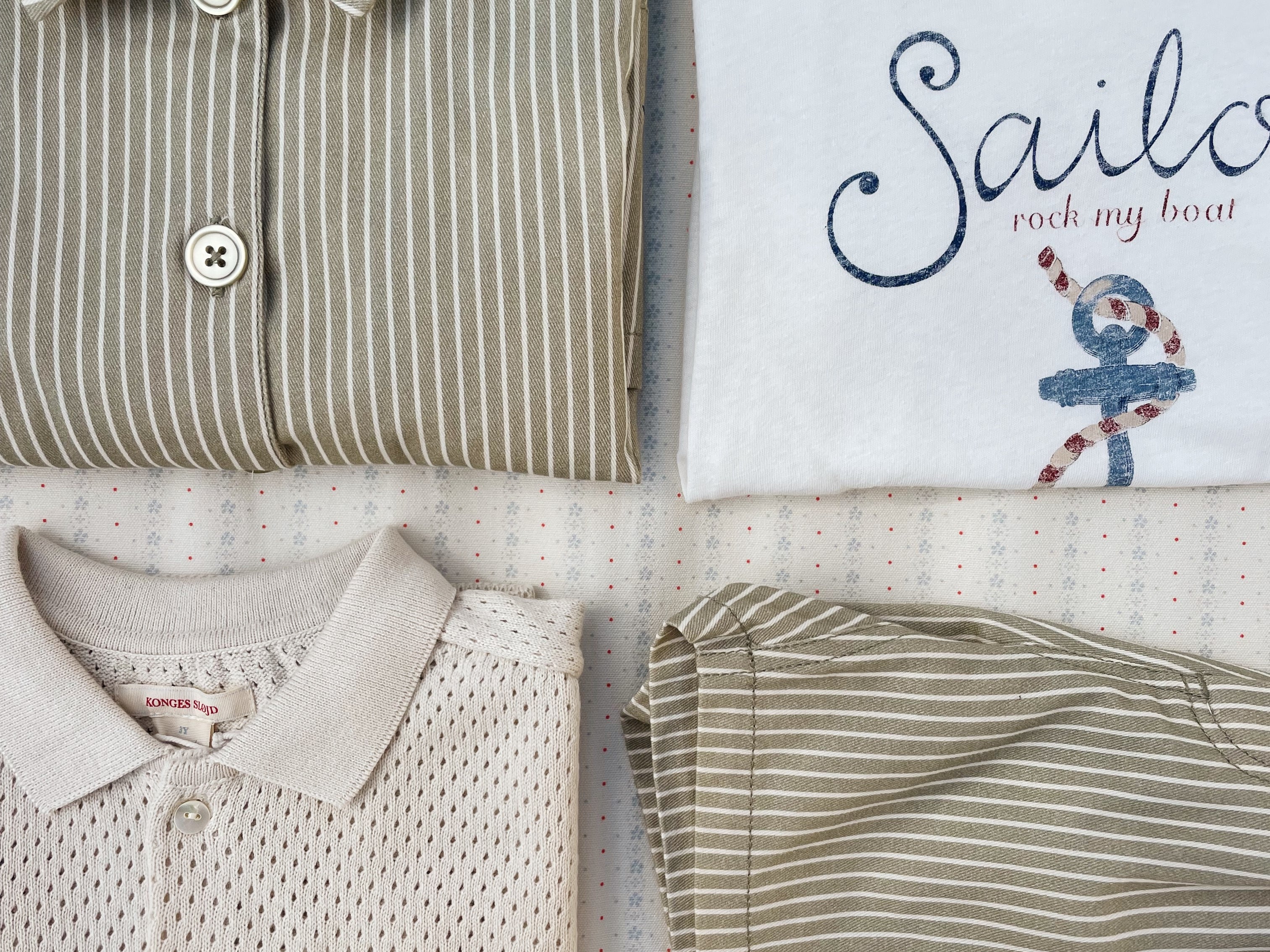Konges Sløjd A/S T-shirts off white/sailor