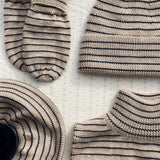 Konges Sløjd A/S MITTENS stripe bluie