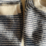 Konges Sløjd A/S Bukser - Strik ensign blue/buttercream
