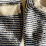 Konges Sløjd A/S Bukser - Strik ensign blue/buttercream