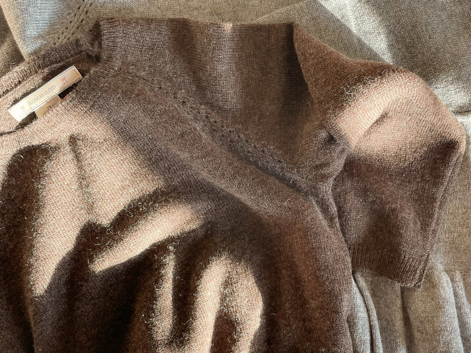 Konges Sløjd A/S KNITTED BLOUSES & VESTS grey melange