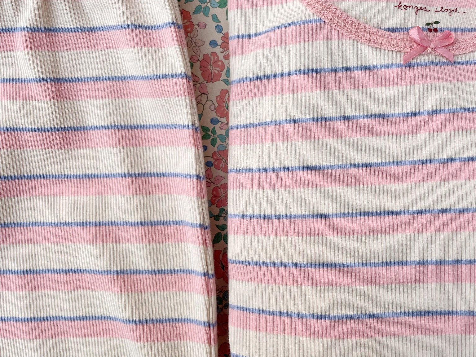 Konges Sløjd A/S Bukser - Jersey lolly stripe