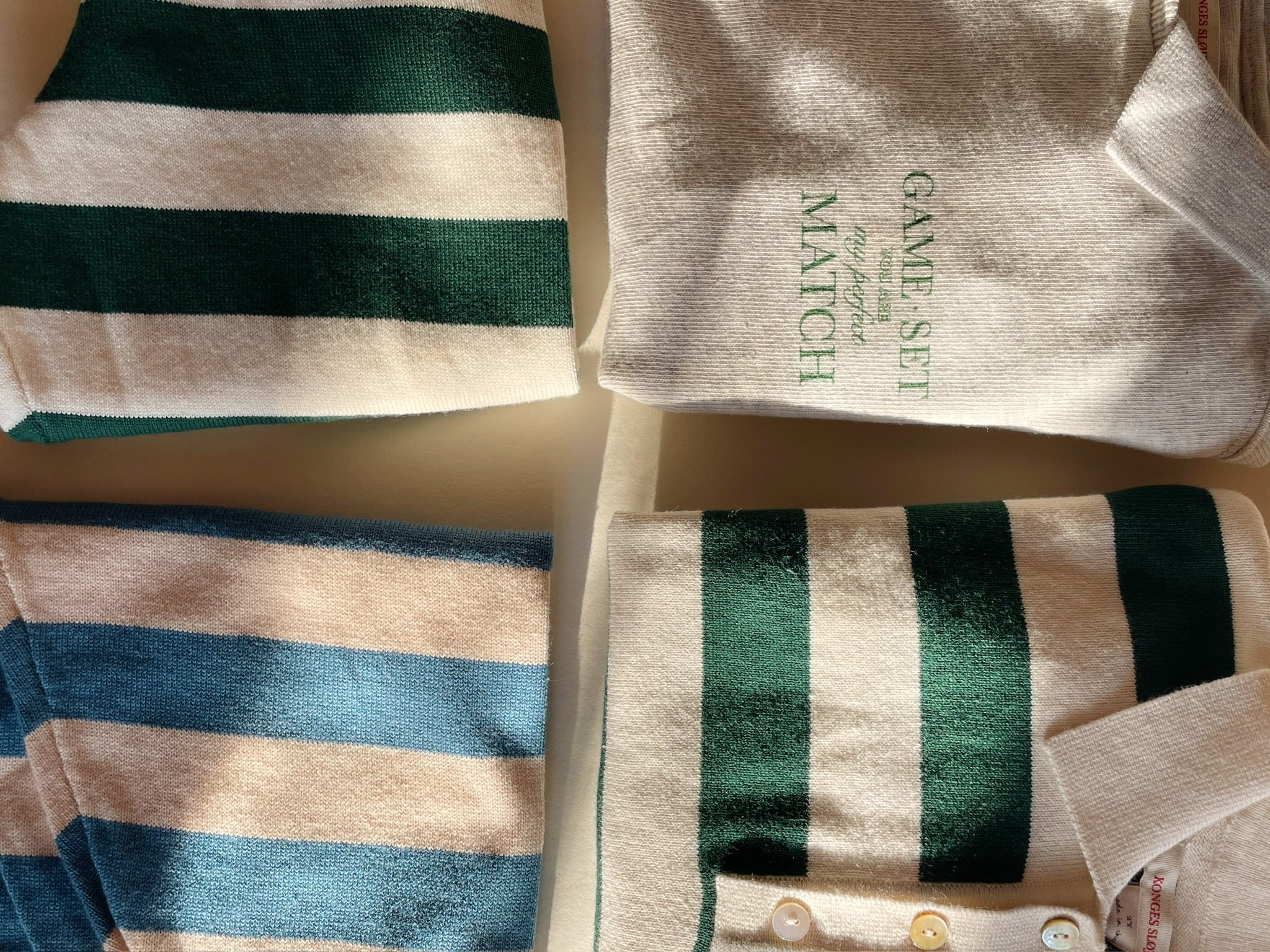 Konges Sløjd A/S Bluser - Jersey off white melange