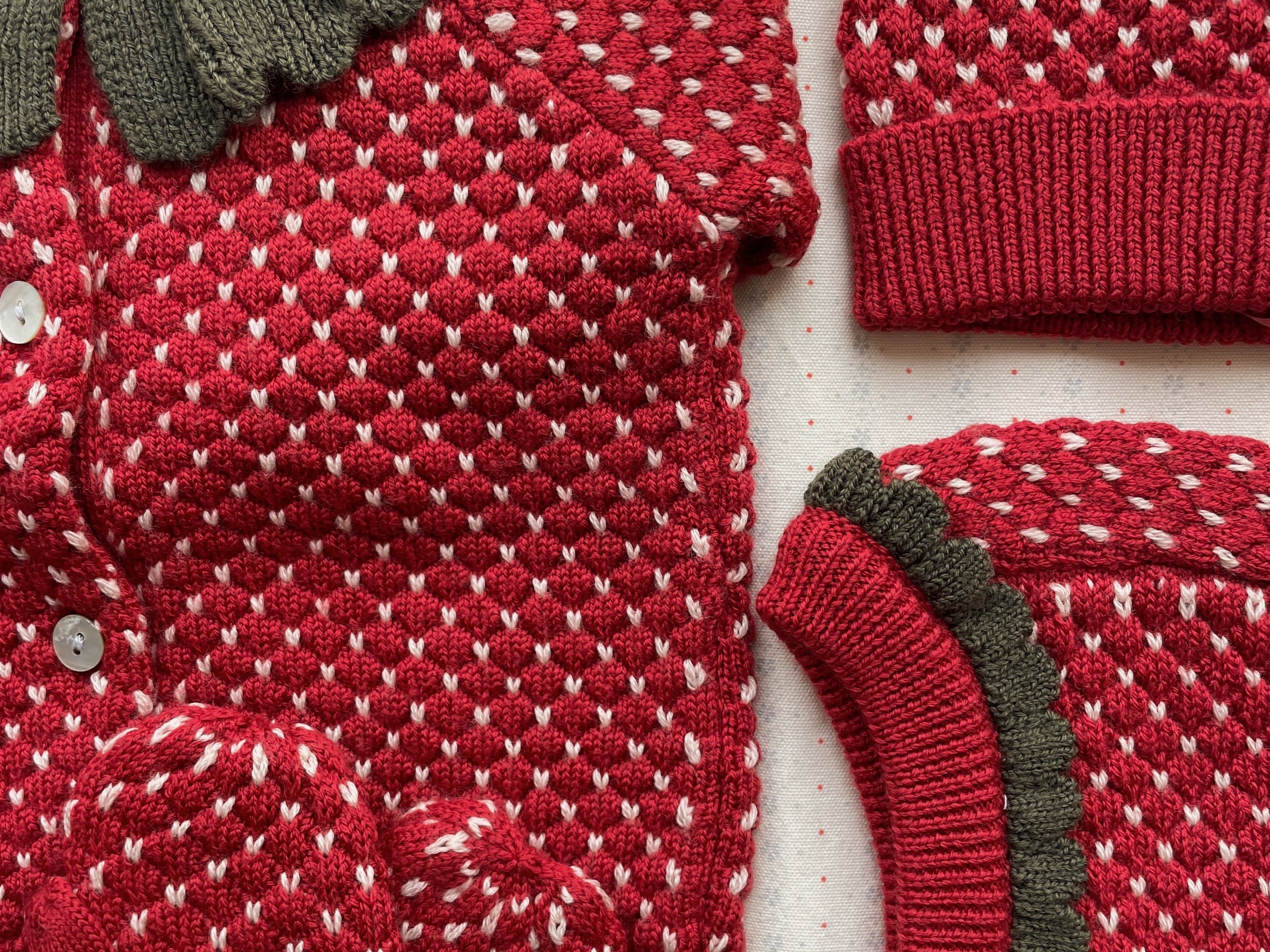 Konges Sløjd A/S Striktrøjer barbados cherry