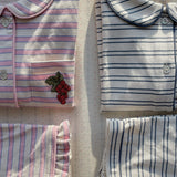 Konges Sløjd A/S Home-wear indigo butter stripe