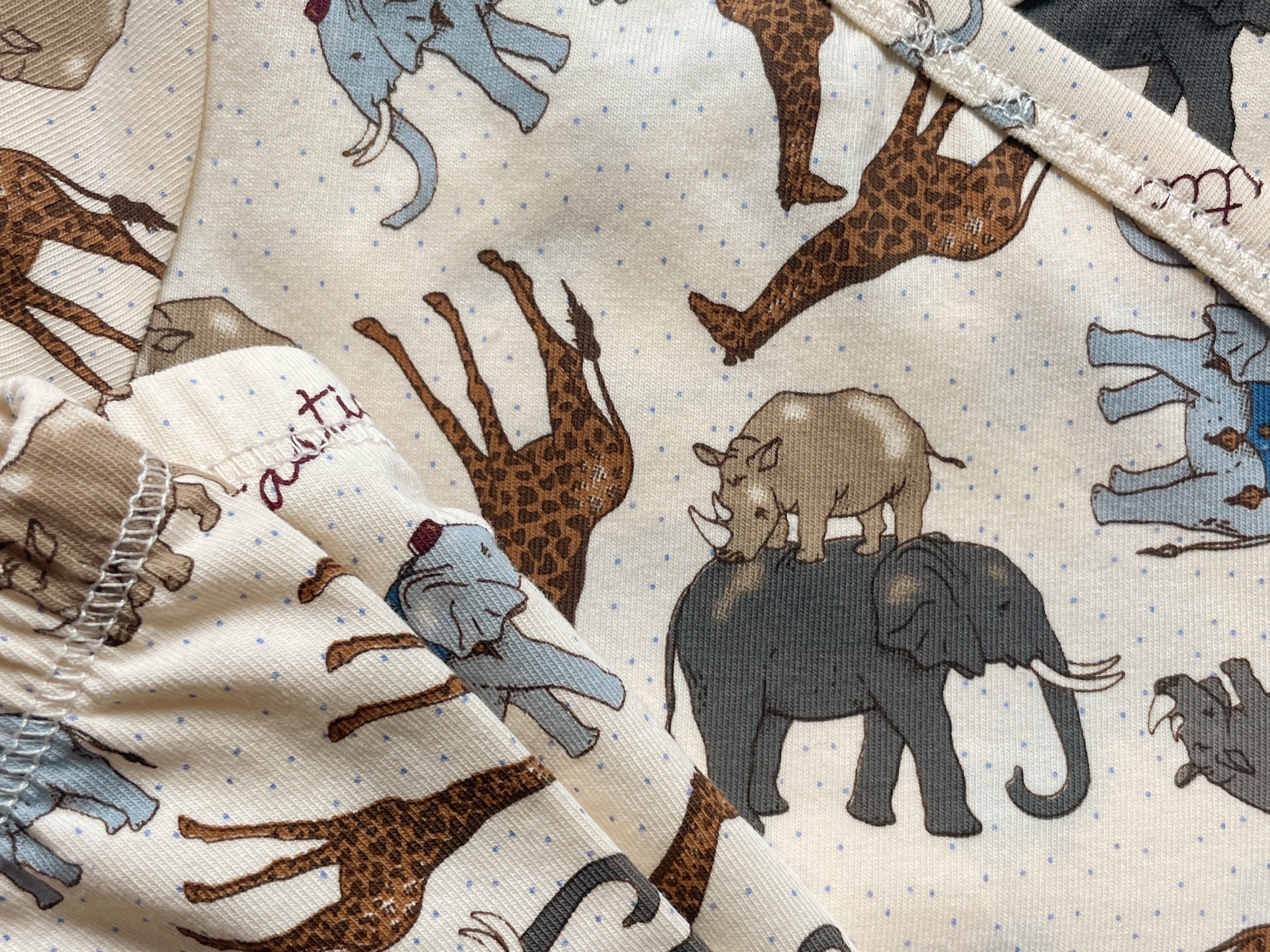 Konges Sløjd A/S JERSEY PANTS elephantastic