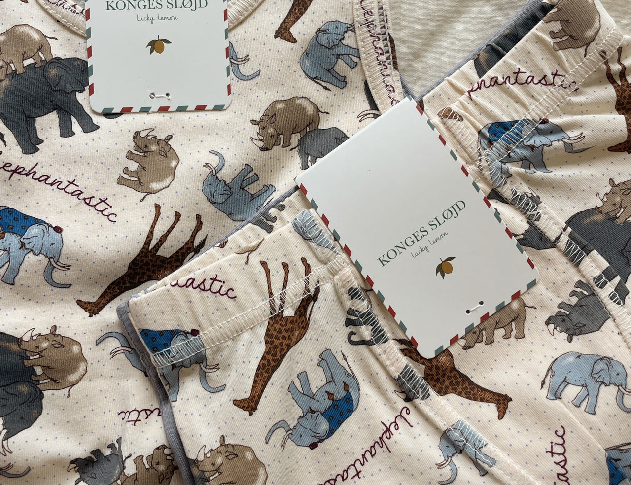 Konges Sløjd A/S UNDERWEAR elefantastic/sleet