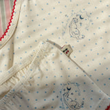 Konges Sløjd A/S Undertøj blue kitty dot/tramonto