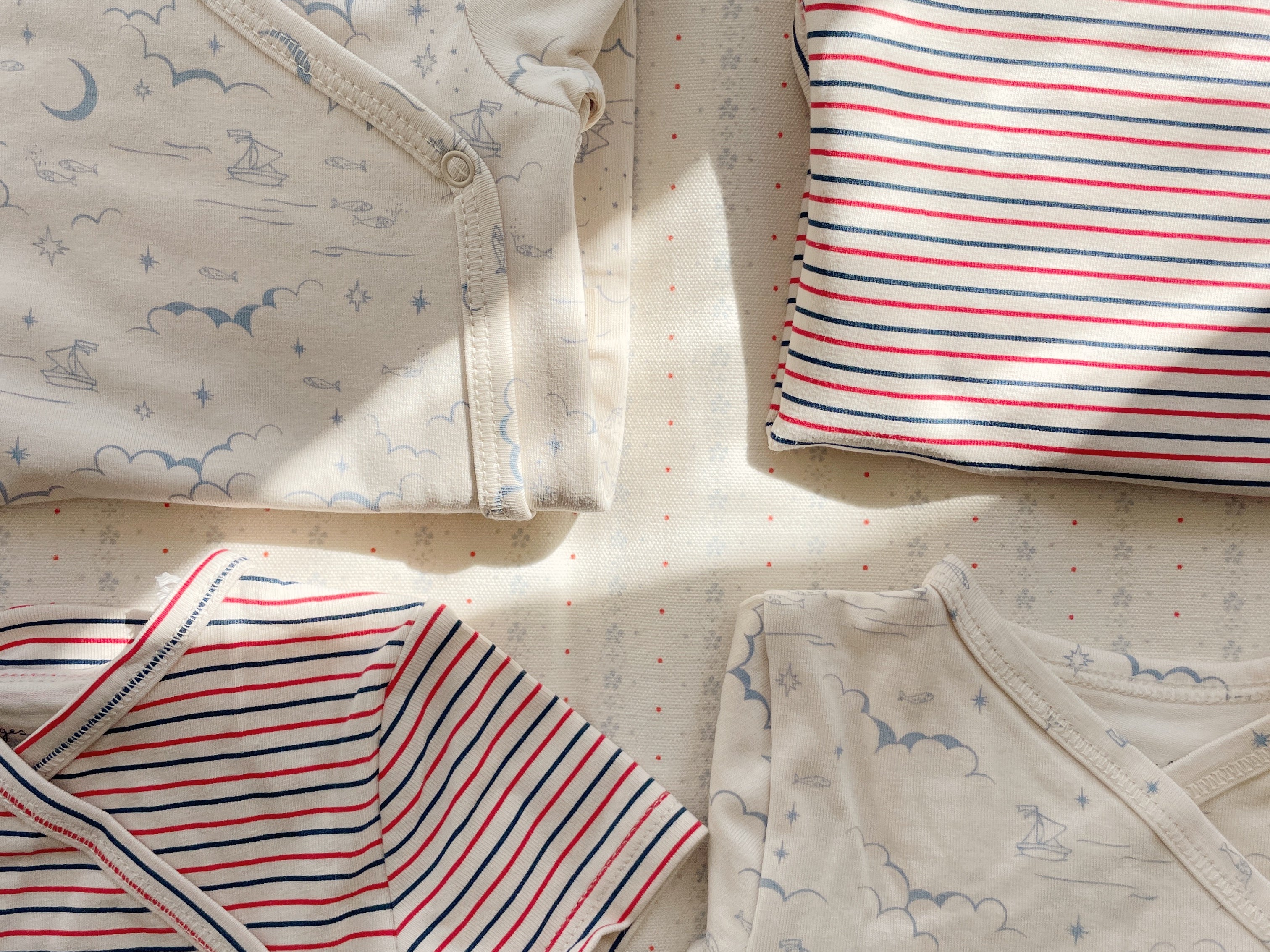 Konges Sløjd A/S Bodystockings stripe tricolore petit