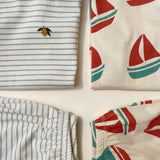 Konges Sløjd A/S Sæt stripe bluie