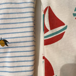 Konges Sløjd A/S Sæt stripe bluie