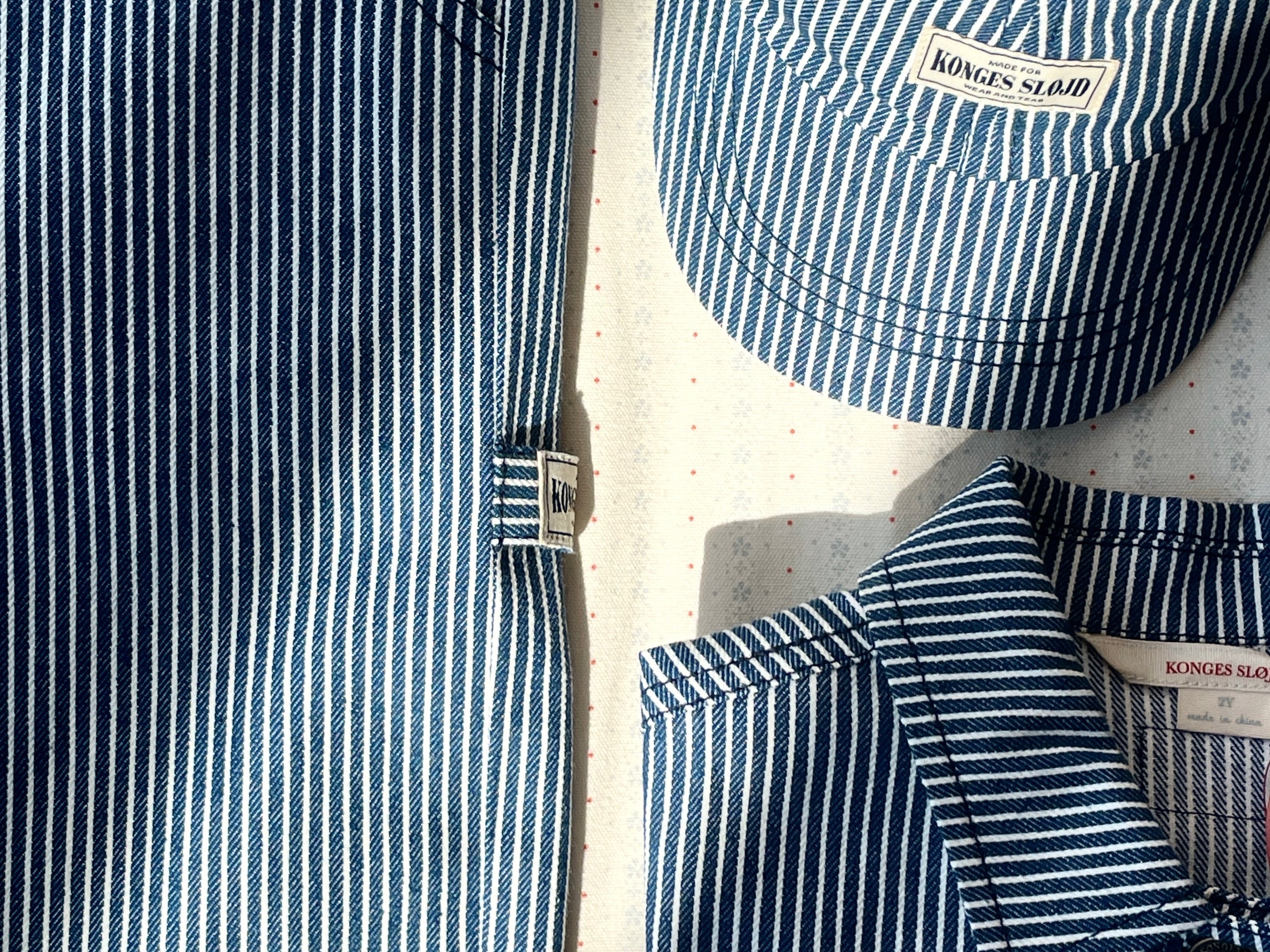 Konges Sløjd A/S Hatte blue stripe