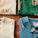 Konges Sløjd A/S Jakker og veste - Vævet bow kitty denim