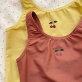 Konges Sløjd A/S SWIMSUITS pampas/mahogany