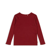 Konges Sløjd A/S MINNIE BLOUSE Bomuldsbluser JOLLY RED